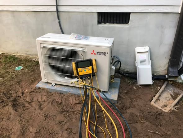 Mitsubishi mini-split service call